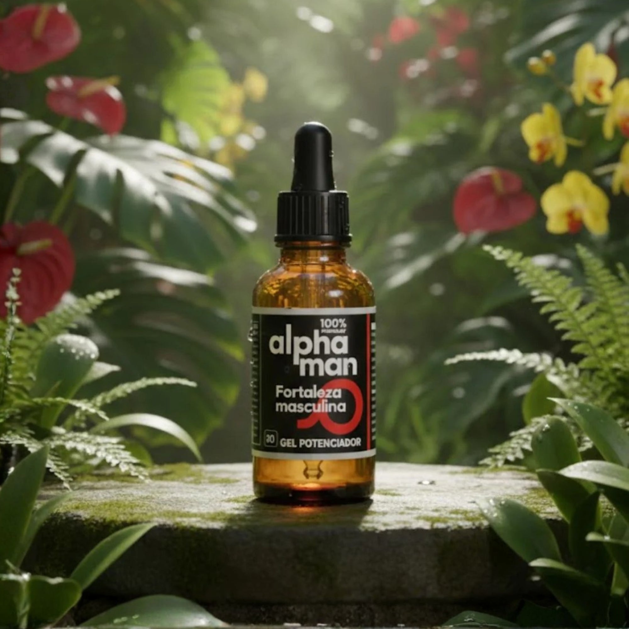 GEL ALPHAMAN GOTERO – Potencia y Confianza Masculina