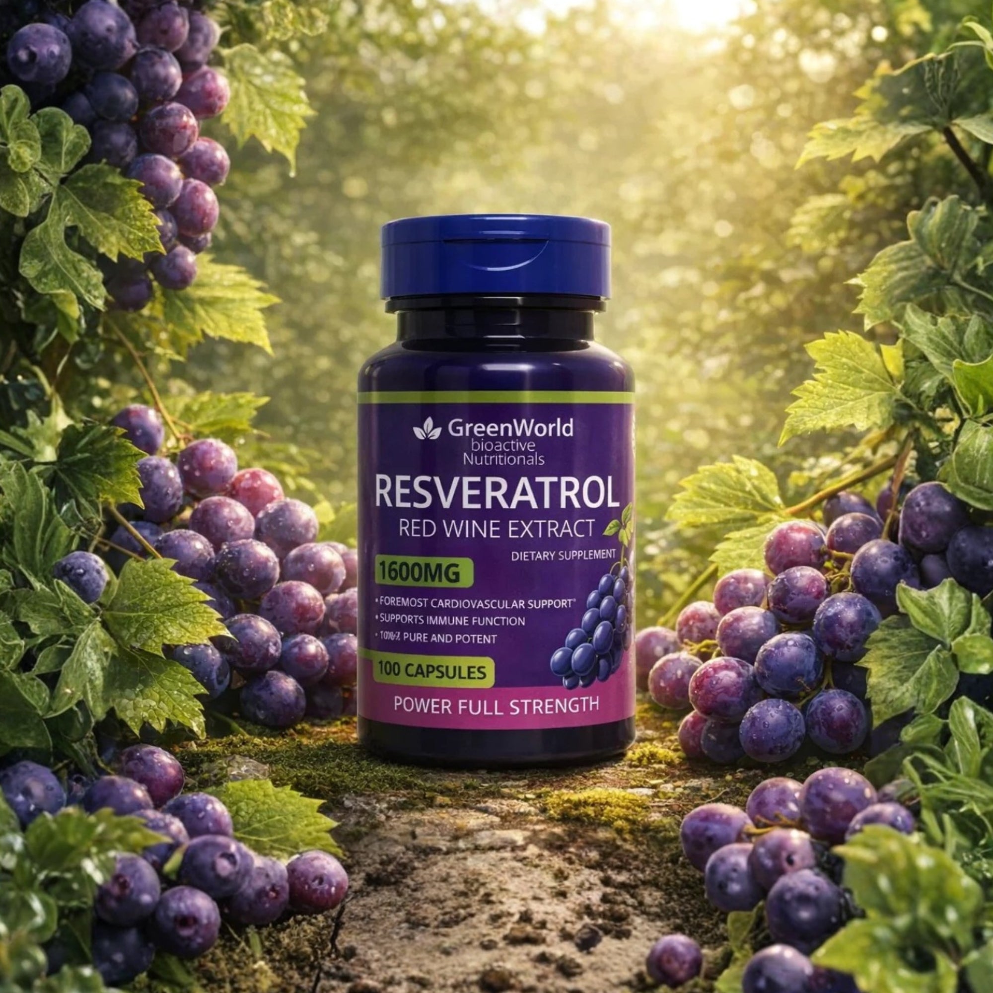 RESVERATROL – Antioxidante y Vitalidad Natural