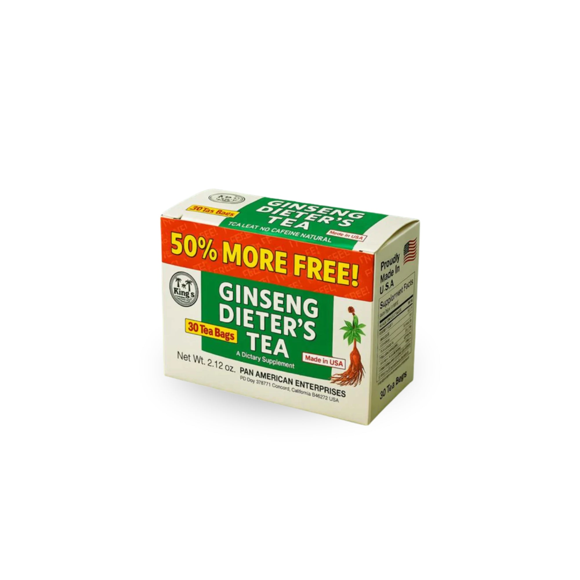 TÉ GINSENG – Energía y Bienestar Natural