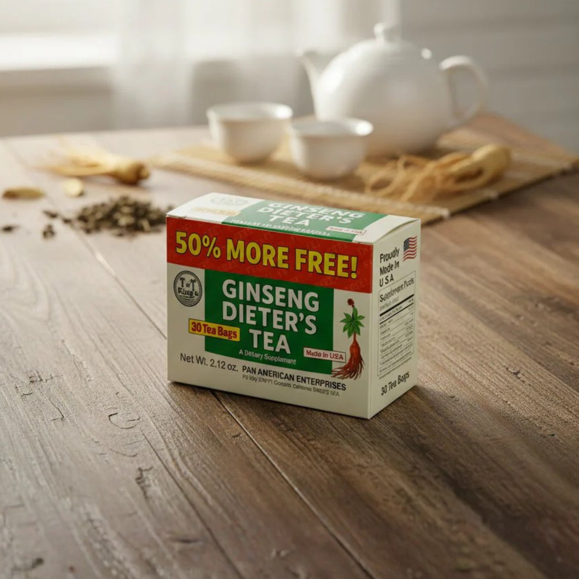 TÉ GINSENG – Energía y Bienestar Natural