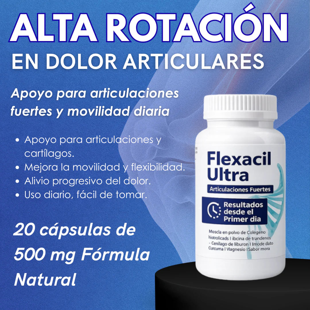 FLEXACIL ULTRA CAPS – Muévete Sin Límites