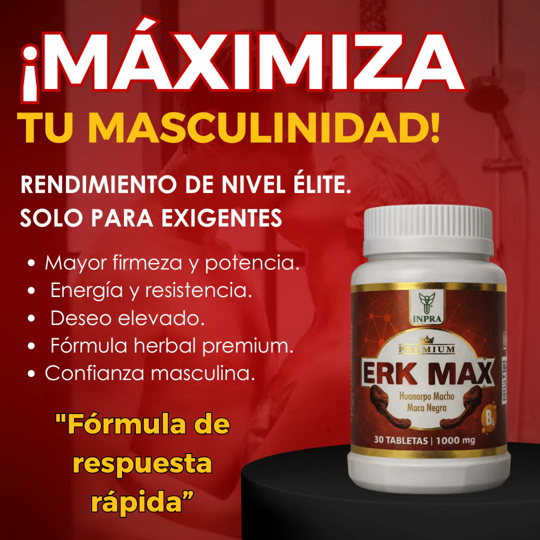 ERK MAX - Rendimiento de Nivel Élite