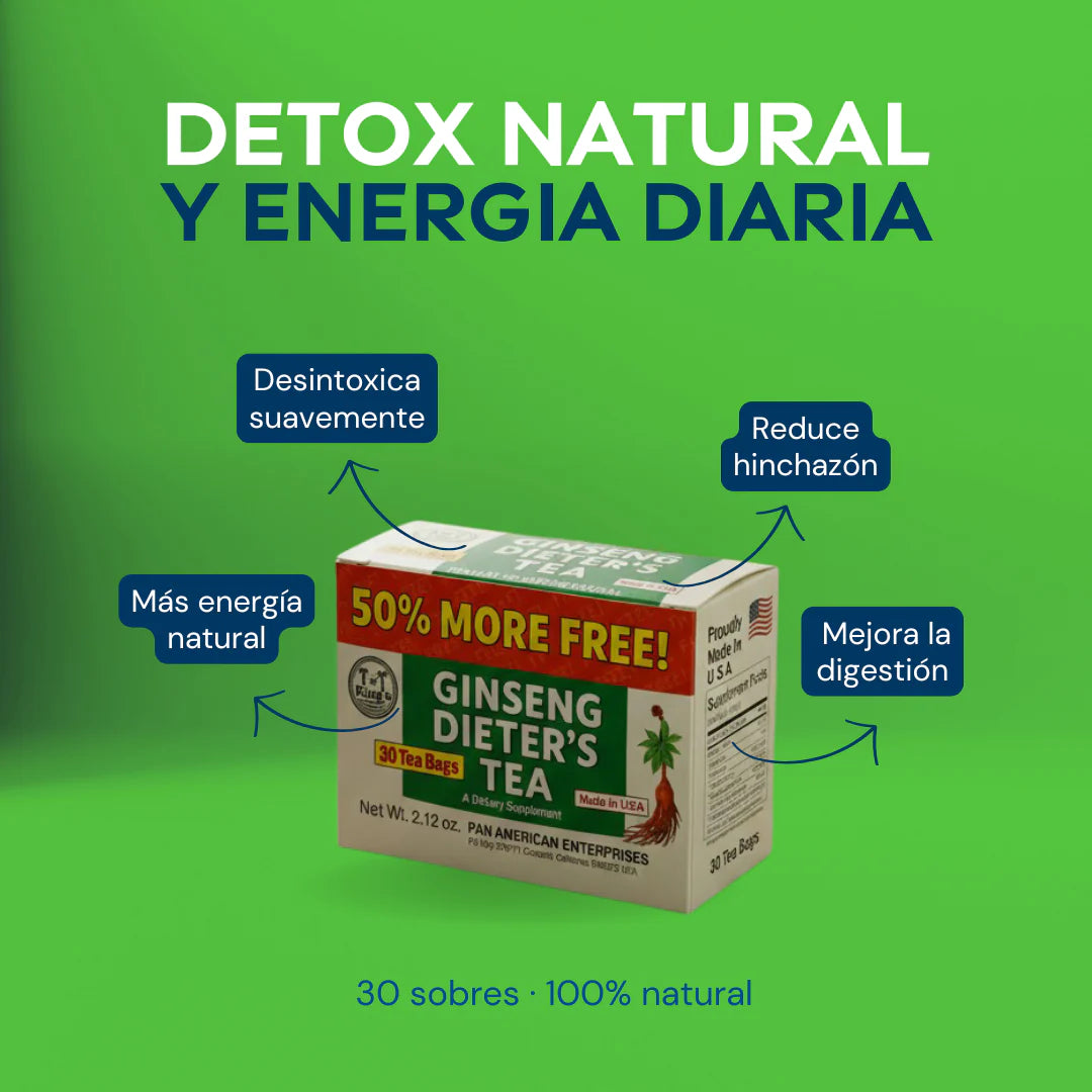 TÉ GINSENG – Energía y Bienestar Natural