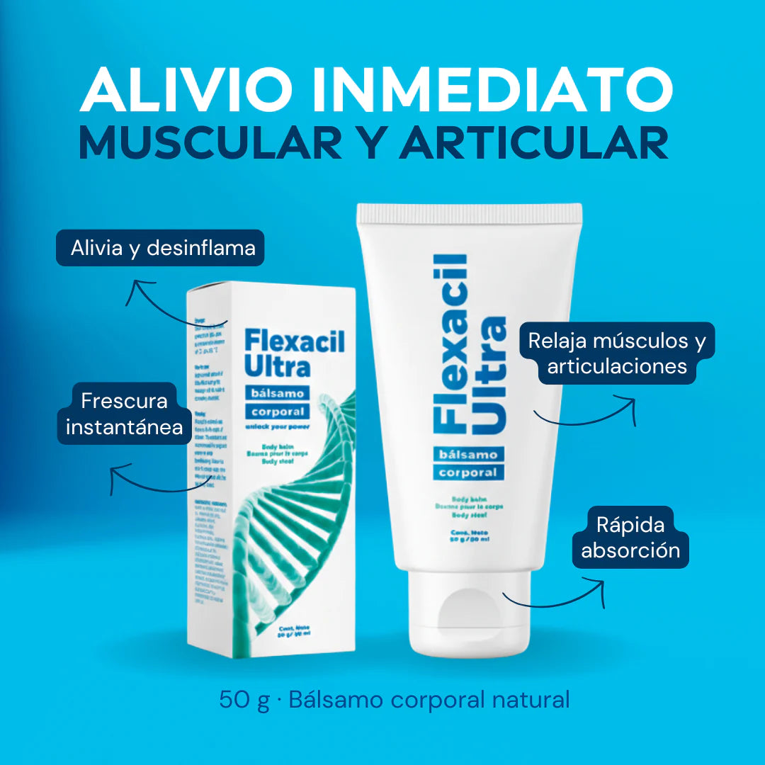 FLEXACIL ULTRA GEL – Alivio y Bienestar Muscular