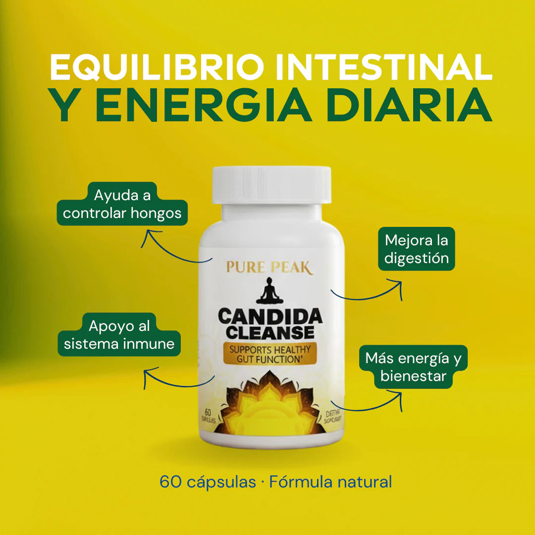 CANDIDA CLEANSE – Equilibrio Intestinal Natural