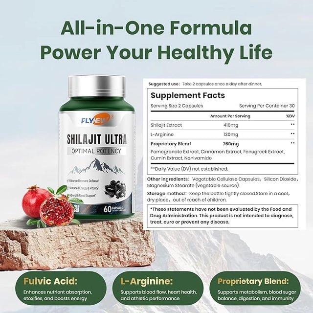 SHILAJIT ULTRA – Energía y Vitalidad Natural