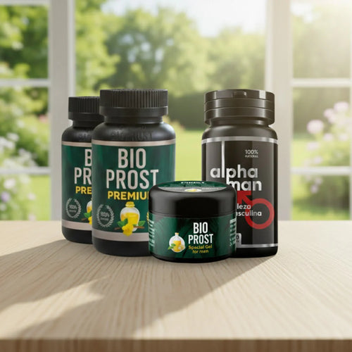 2 BIO PROST | 1 ALPHA MAN | 1 GEL RETARDANTE