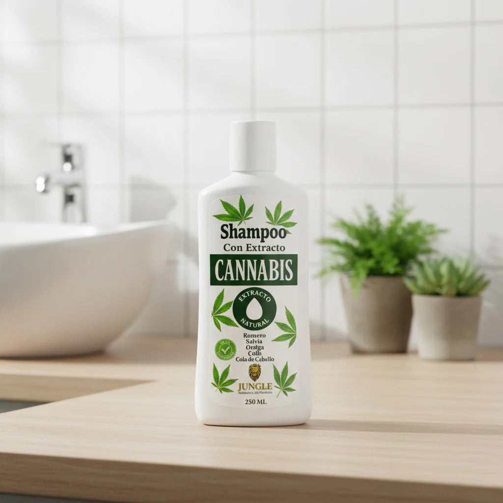 SHAMPOO CANNABIS – Fuerza y Vitalidad para tu Cabello